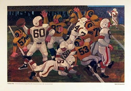 Cleveland Browns/Los Angeles Rams NFL Championship Game 1950