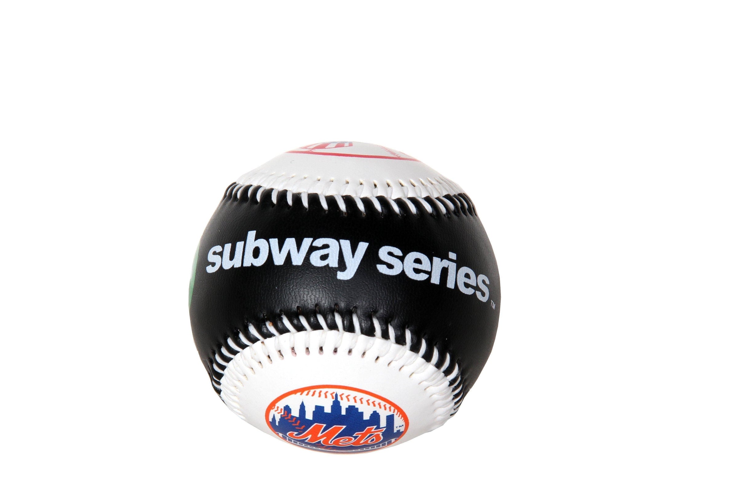 Mets And Yankees NYC Subway Series Baseball