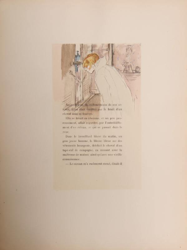 Plate 15 La Fille Elisa Lithograph | Henri de Toulouse-Lautrec,{{product.type}}