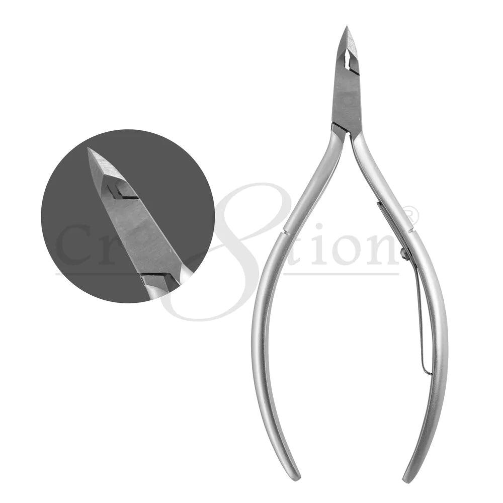 Satin Edge - Eyebrow Scissors (SE-2081) - Silver - The Studio