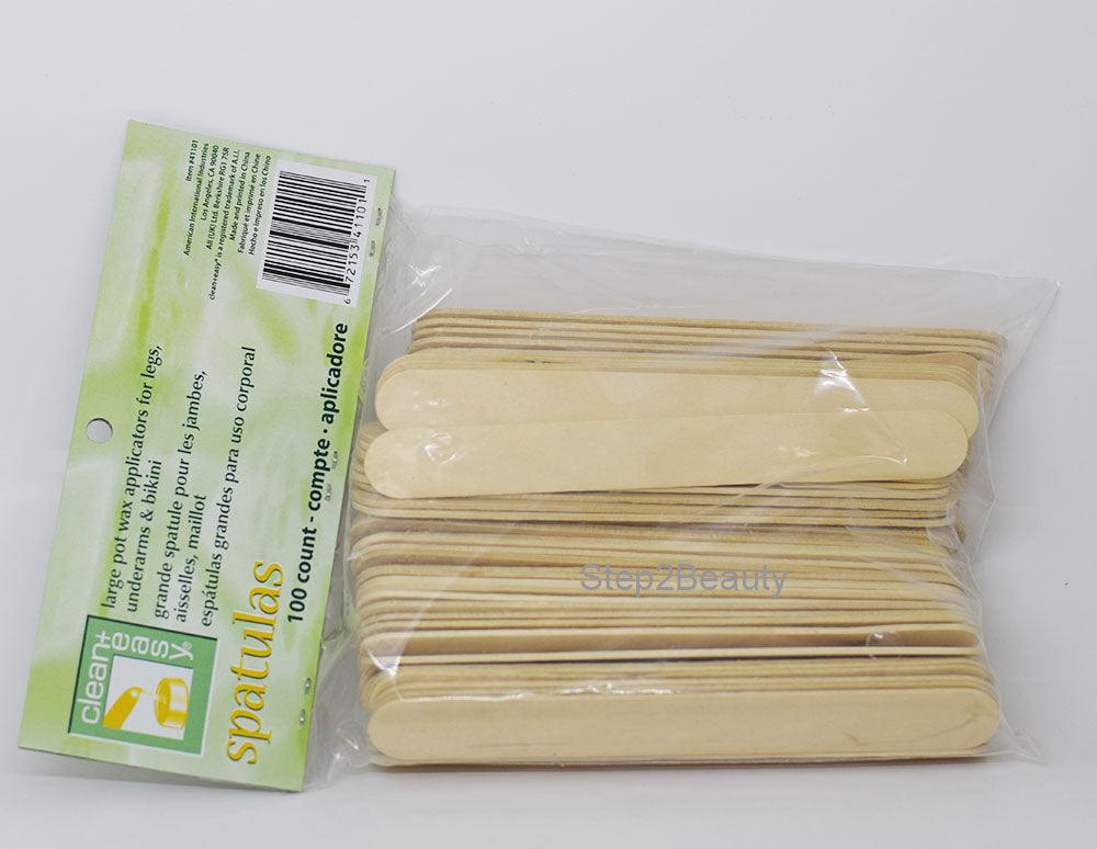 Clean+Easy Large Wax Applicator Sticks