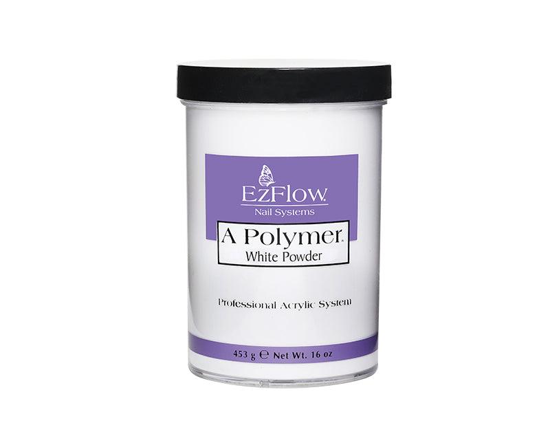 Ezflow Acrylic Powder A Polymer | 	 16 oz White