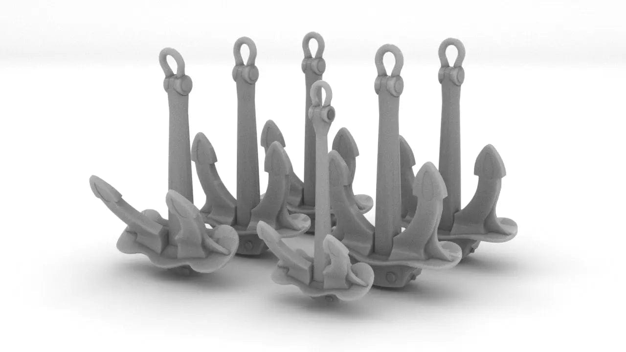 1/100 DKM Bismarck Anchor Set 6pcs
