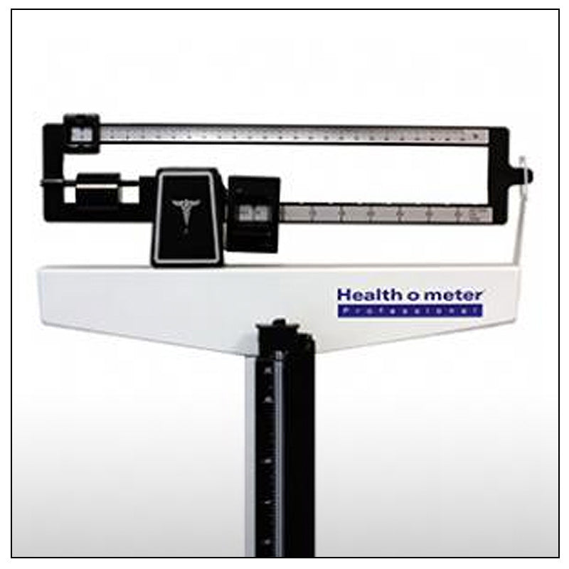 Healthometer 752KL Digital Med Scale 600 lb x 0.2 lb Wall