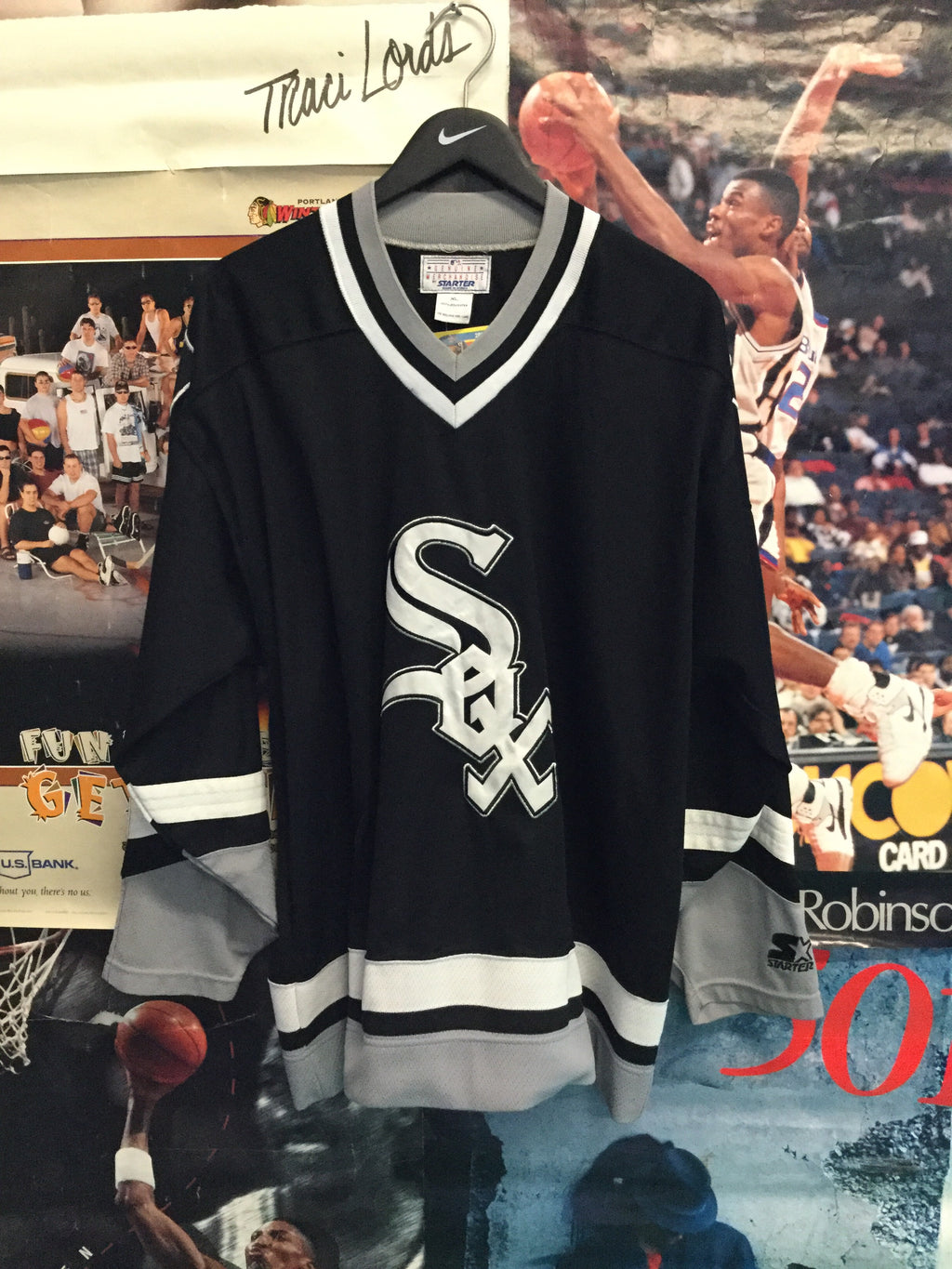 Starter Chicago White Sox Jersey Large 