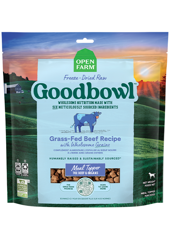 Goodbowl™ Grass-Fed Beef Recipe Freeze Dried Raw Topper