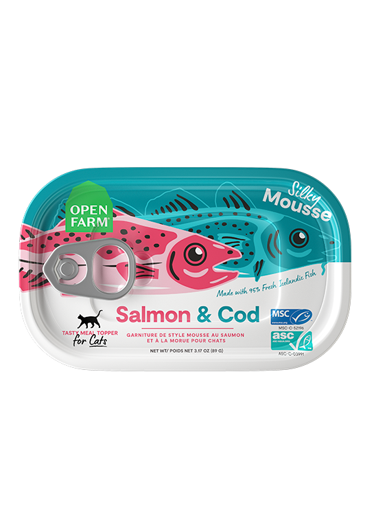Salmon & Cod Topper for Cats