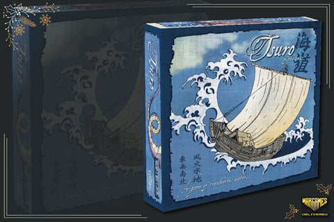 BOARD GAME FOR FAMILIES GIFT IDEA: TSURO OF THE SEAS