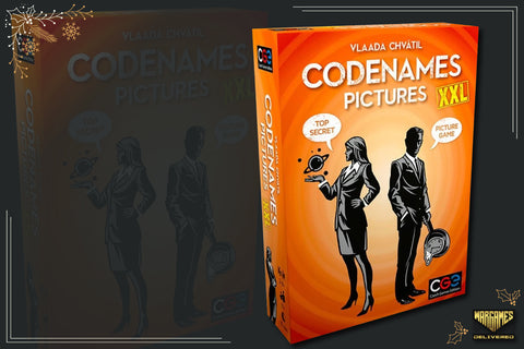 BOARD GAME FOR FAMILIES GIFT IDEA: CODENAMES PICTURES XXL