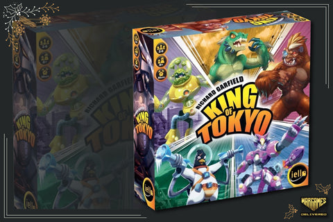 BOARD GAME FOR FAMILIES GIFT IDEA: KING OF TOKYO 2E