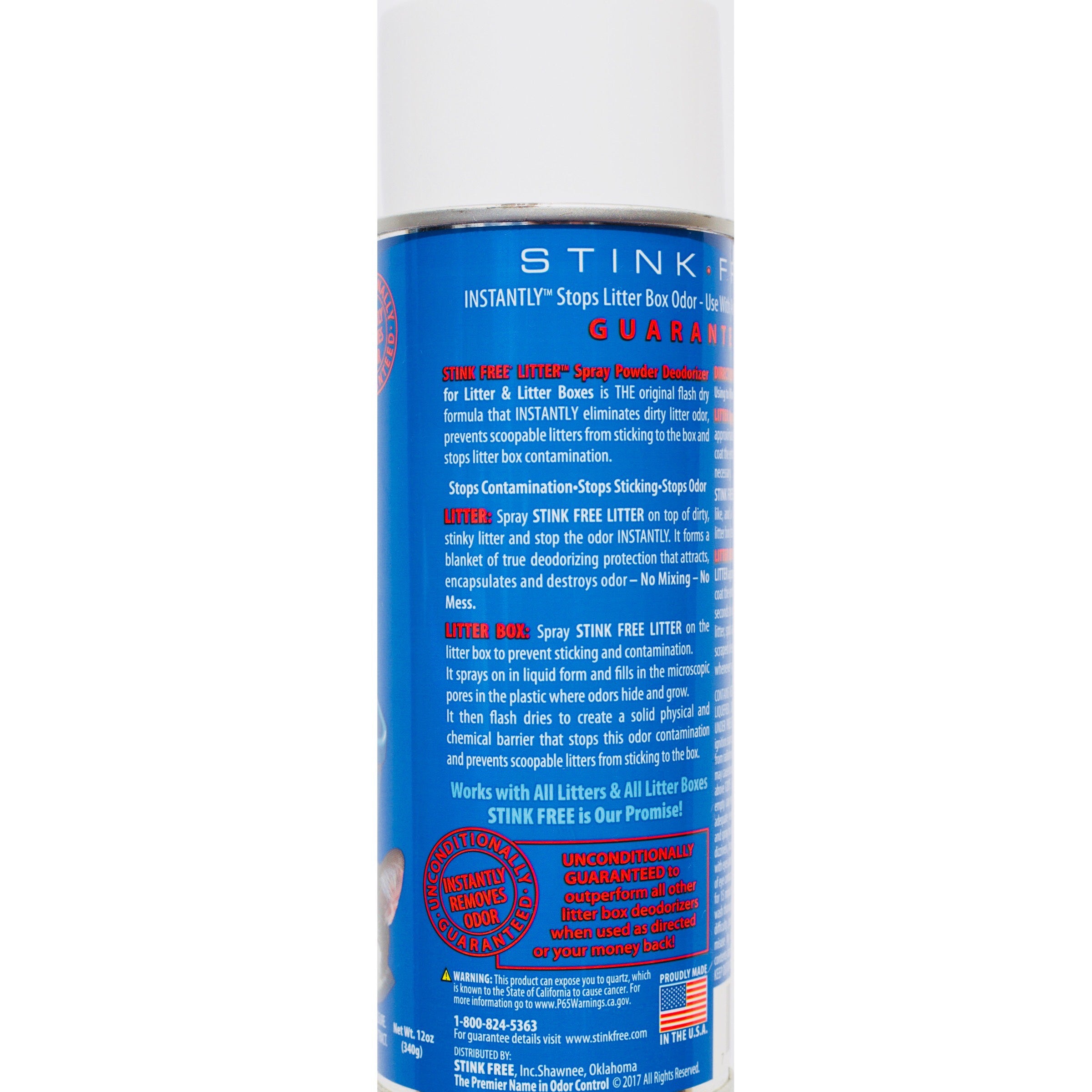 cat litter deodorizer spray