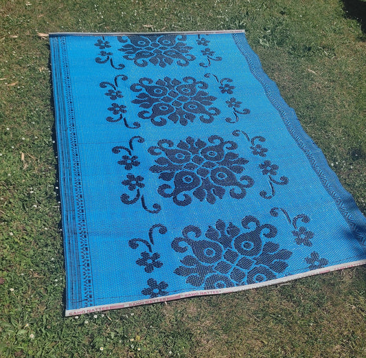 Double-sided African plastic mat, small – Mestissés