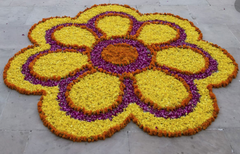 Rose Bazaar, Onam, Celebrations, flower, rangoli, flower rangoli, special package, home delivery, 