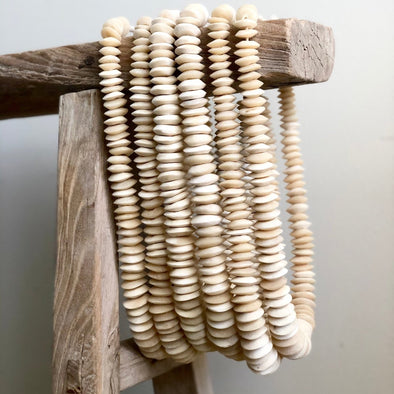 African Bone Beads - Saucer – CABAÑA