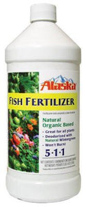Alaska 100099247 32 Oz Fish Fertilizer Concentrate 5-1-1