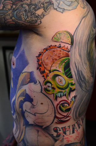 taco dude tattoo