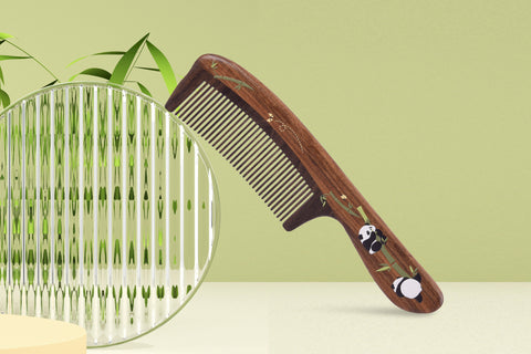 wooden comb