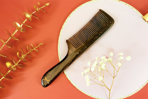 wooden comb