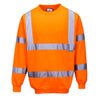 Portwest B303 Hi-Vis Sweatshirt - Orange