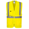 Portwest C357 Hi-Vis Tablet Pocket Executive Yellow Vest