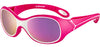 Cebe Junior S'KIMO Sunglasses - WHITE FUCHSIA MATTE - Zone Blue Light Grey Cat.3 Pink