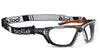 BOLLE NESS+ Clear safety glasses with strap and foam