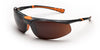 Univet 5X3 Intense Light Amber Lens Safety Glasses - 5X3.03.33.09