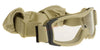 bolle tactical X1000 ballistic goggles tan