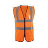 Blackrock Hi-Vis Executive Zipped Waistcoat - Orange