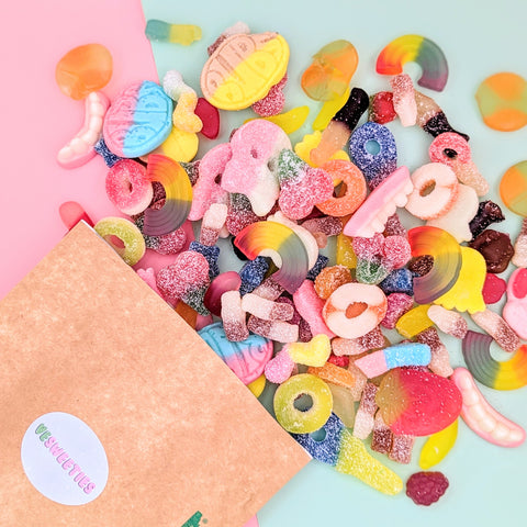 Vegan pick and mix sweets