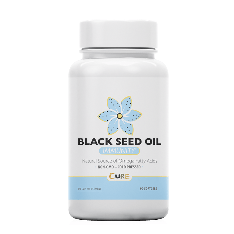 Organic Black Seed Oil Caps - cureyourworld product image