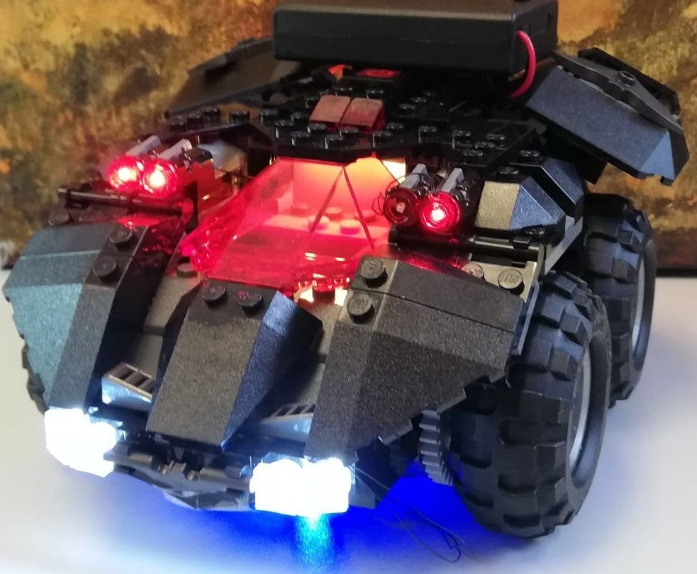 Eksklusiv Tørke Grusom LED Lighting Kit for Lego App-Controlled Batmobile 76112 DC Super Hero –  BRICKSTARS