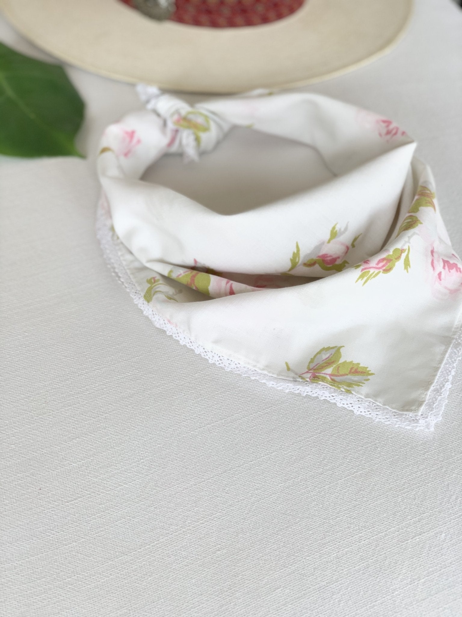 Rose Face Bandana - The Penelope Bandana (Free Shipping Included on all Merritt Accessories Too)