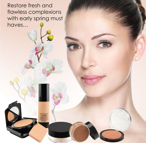 YCS Colours Cosmetics Foundations for your seasonal colours