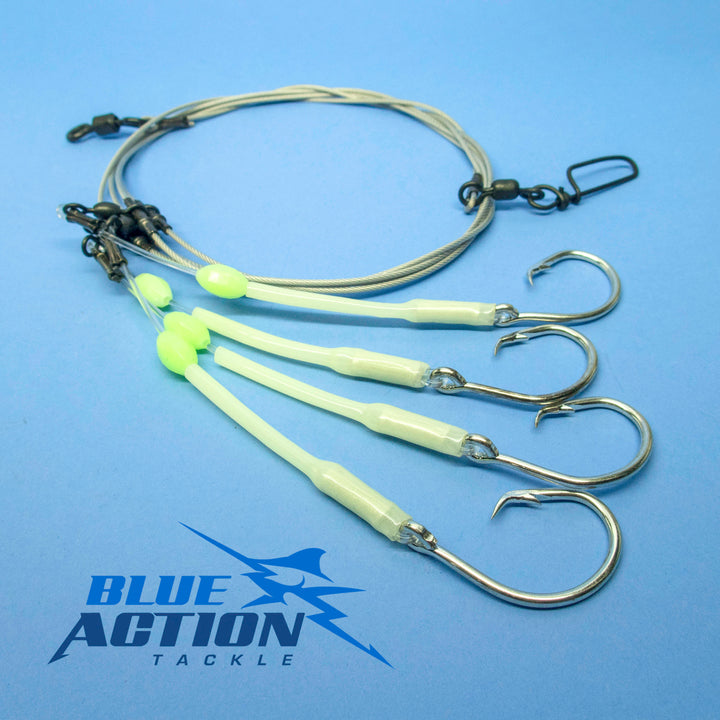 Capt. Harry's Deep Dropping Yellow Eye Pink Glow Squid – Capt