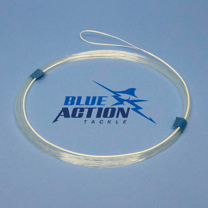 Wind-On Leaders - Fluoro – Blue Action Tackle