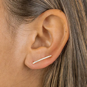 Alco Boca Ear Climbers - Salty Chic Boutique