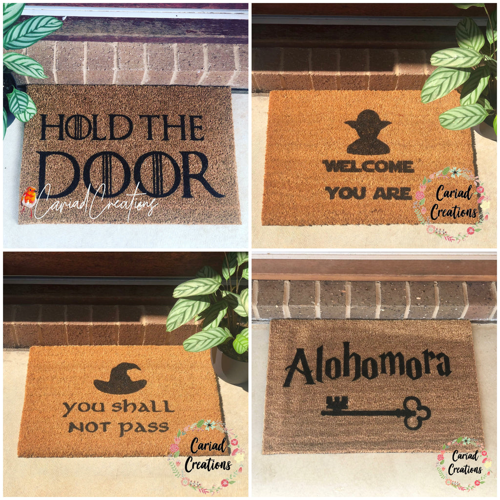 Geeky Doormat Cariadcreations