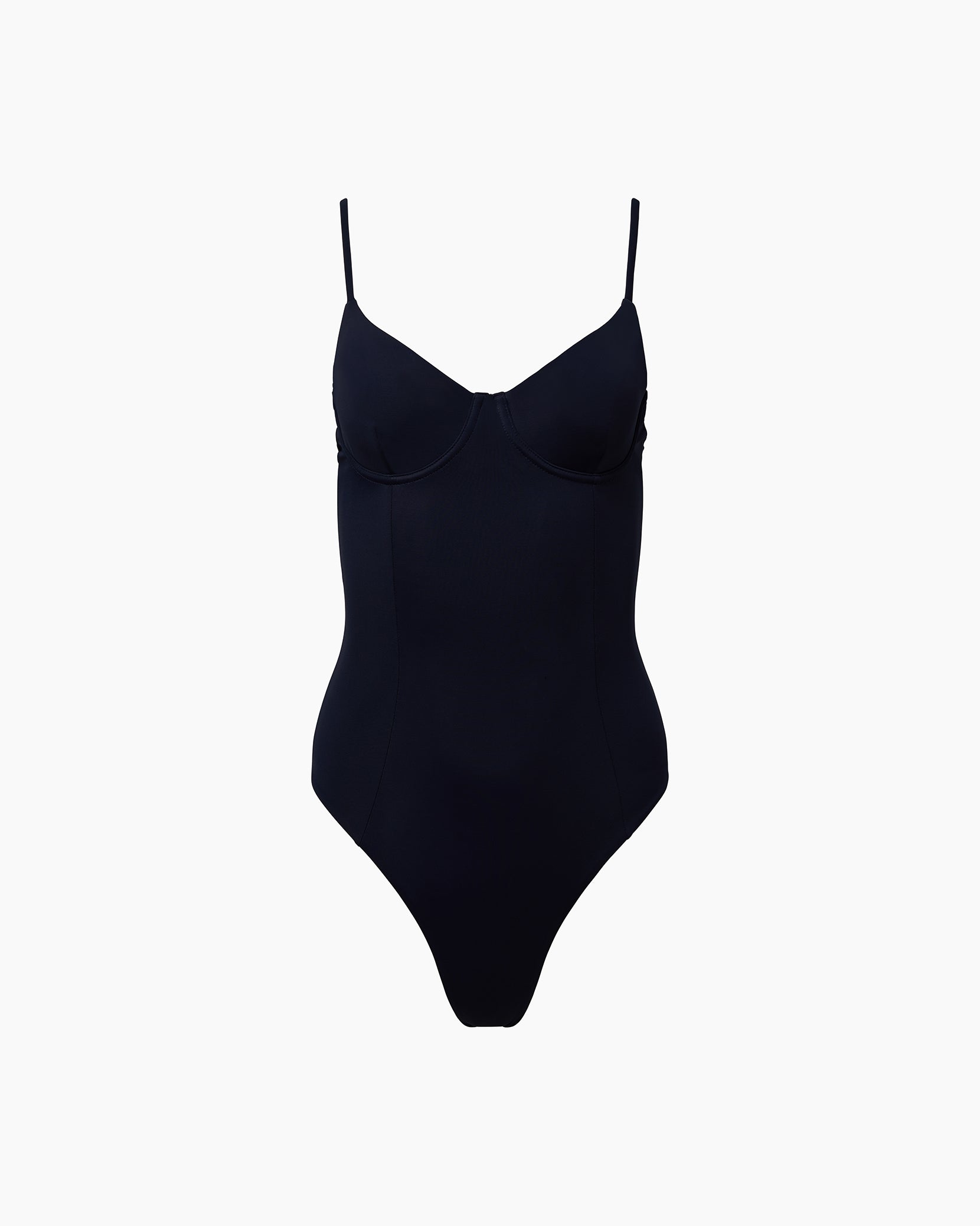 Criss-Cross Navy One Piece Bathing Suit - Tatyana Clothing