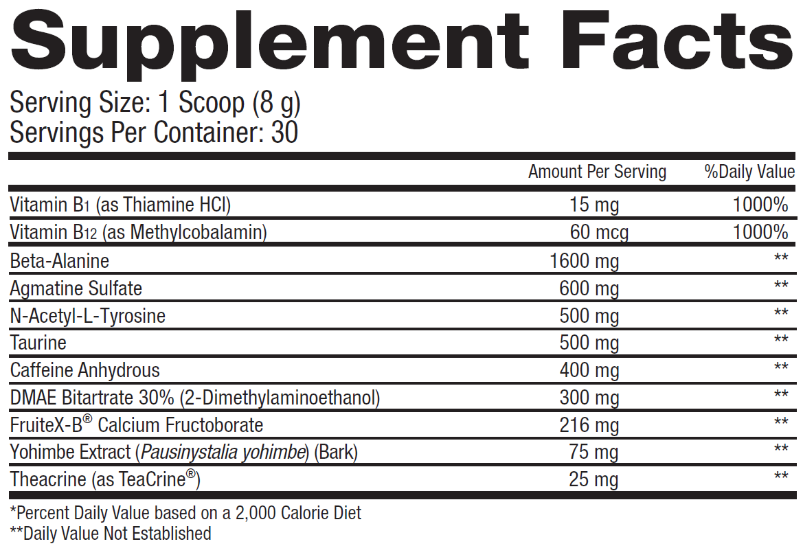 Supplement Facts