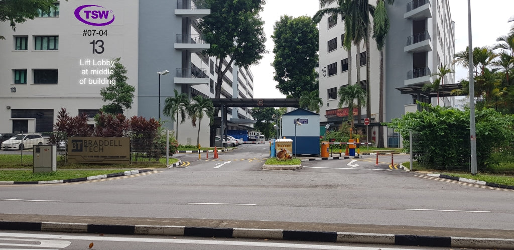 TSW at Braddell Tech from Bus Stop