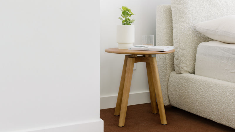 Easy Edge Nightstand, Black Oak – Sundays Company