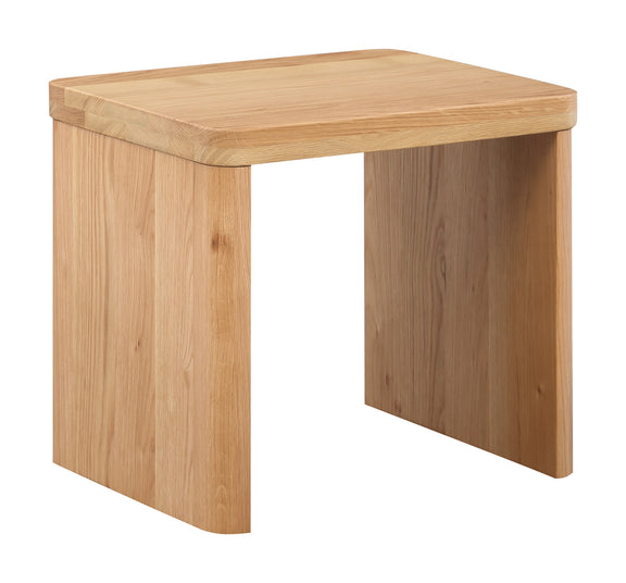 side table white oak