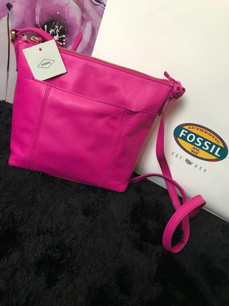 hot pink crossbody purse
