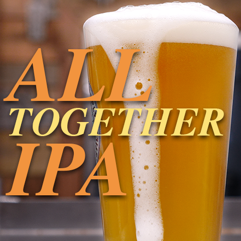 all together IPA homebrew recipe for Clawhammer brewing system