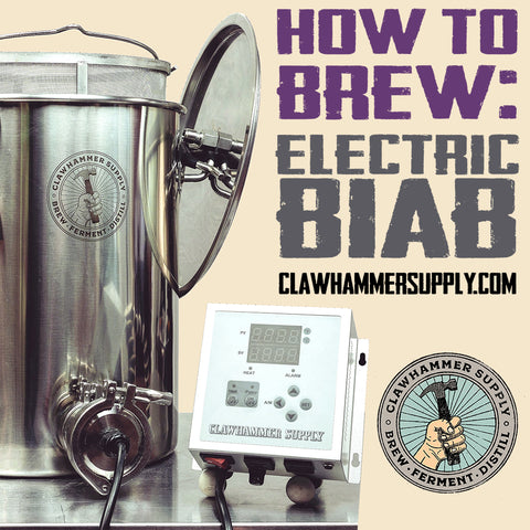 How to brew beer using a BIAB system