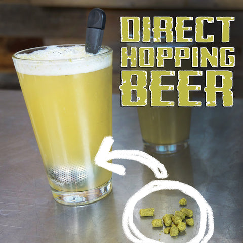 Direct hopping beer