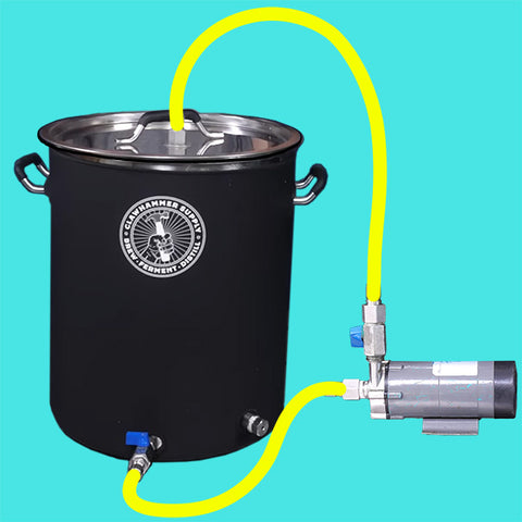 how to hook up brewing system hoses