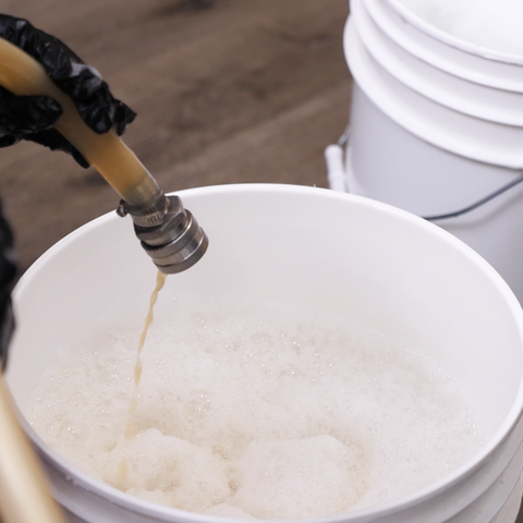 fermenter full of wort