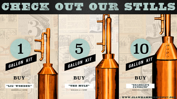 Check out our copper stills